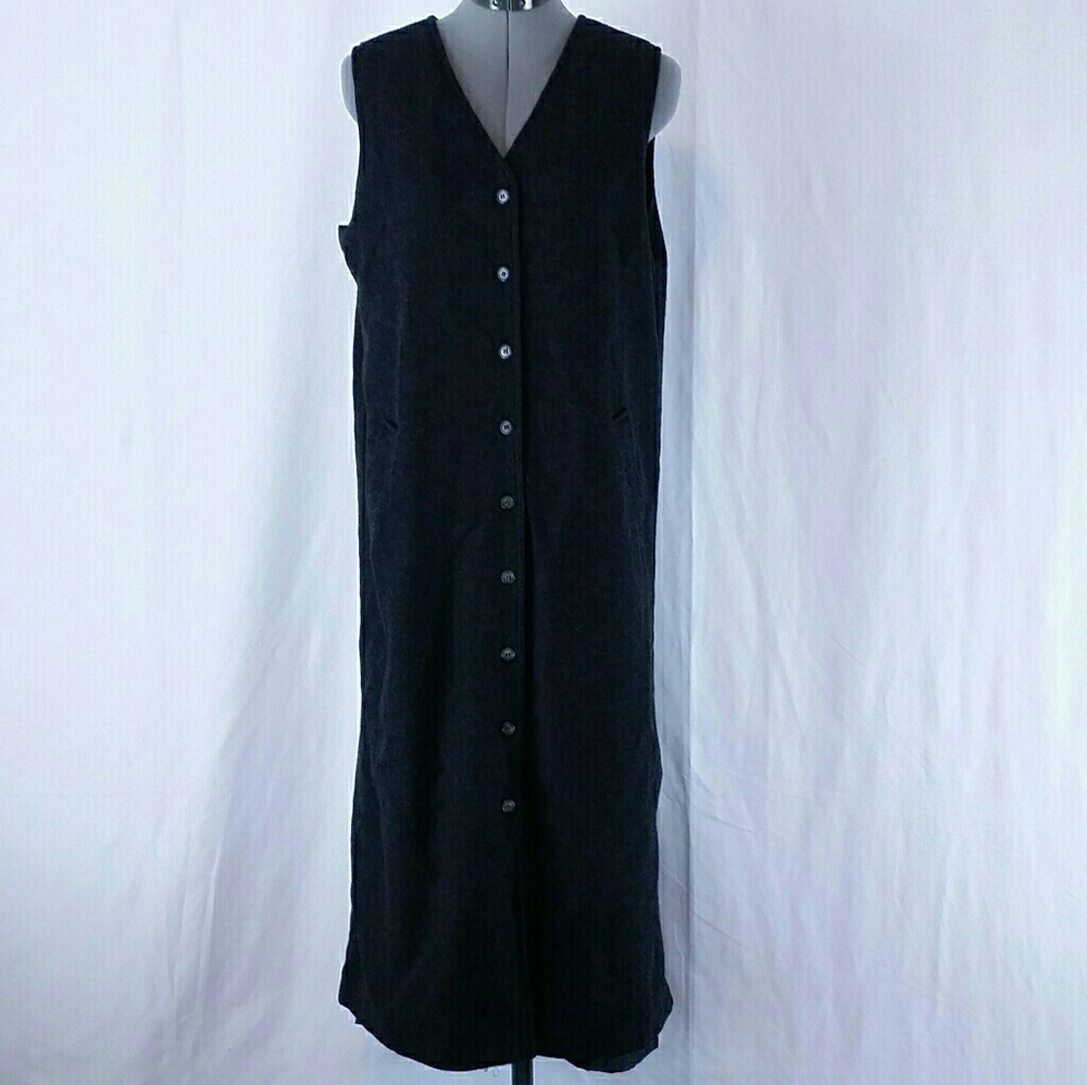 Orvis Day Dress / Night Gown Long Full Button